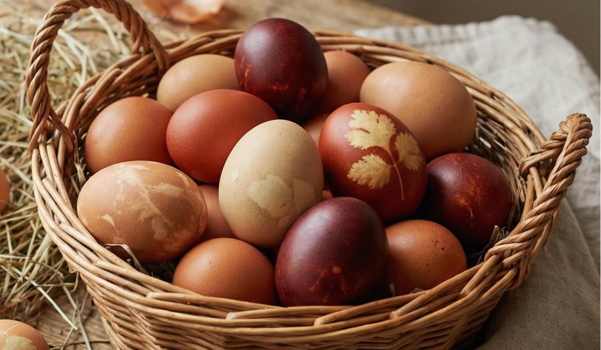 kuinka värjätä munat sipulinkuorilla
